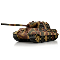 Obrázok TORRO tank PRO 1/16 RC Jagdtiger viacfarebná kamufláž – BB Airsoft vrátane dymu