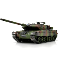 Obrázok TORRO tank PRO 1/16 RC Leopard 2A6 kamufláž – Airsoft BB dym z hlavne