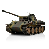 Obrázok TORRO tank PRO 1/16 RC Panther G viacfarebná kamufláž – infra IR – dym z hlavne