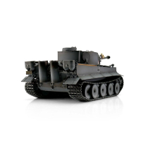 Obrázok TORRO tank PRO 1/16 RC Tiger I skoršia verzia sivá kamufláž – infra IR – dym z hlavne