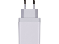 Obrázok EMOS USB, USB-C PD, QC 3.0, 1,5–3,0A (30W) max. (1704012000) biela