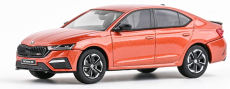 Abrex Škoda Octavia IV RS (2020) 1:43 - oranžová Tangerine metalíza