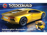 Airfix Quick Build - Lamborghini Aventador žltý