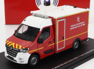 Alerte Renault Master Van Was Sdis 77 Vehicule De Secours Et D'assistance Aux Victimes Ambulance Sapeurs Pompier 2019 1:43 červená biela žltá