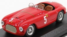 Art-model Ferrari 166mm Barchetta Ch.0010 N 5 Automobile Club France Comminges 1949 L.chinetti 1:43 Červená