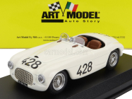 Art-model Ferrari 166mm Spider N 428 Targa Florio 1950 L.musso - A.gaboardi 1:43 White