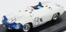 Art-model Ferrari 857 S Spider N 14 Cuba 1957 P.hill 1:43 White Blue