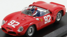 Art-model Ferrari Dino 246sp Spider Ch.0790 N 92 Winner 1000km Nurburgring 1962 Hill - Gendebien 1:43 Červená