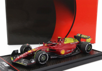 Bbr-models Ferrari F1-75 Scuderia Ferrari N 55 4. Monza Italy Gp 2022 Carlos Sainz 1:43 Červeno-žltá