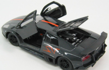 Bburago Lamborghini Murciélago LP 670-4 SV 1:24 China LE sivá metalíza