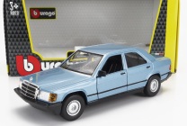 Bburago Mercedes Benz 190e 1984 1:24 Diamond Blue