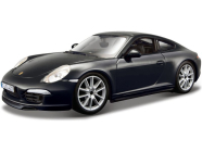 Bburago Plus Porsche 911 Carrera S 1:24 čierna