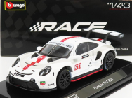 Bburago Porsche 911 991 Rsr N 911 Coupe 2019 1:43 biela