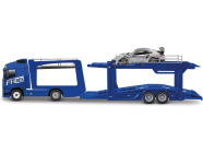 Bburago Volvo FH16 s Porsche 911 GT2 RS 1:43