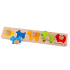 Bigjigs Baby Vkladacie puzzle zvieratká