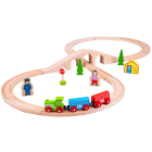 Bigjigs Rail drevená vláčiková dráha osmička - poškodený obal