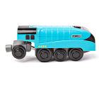 Bigjigs Rail Elektrická lokomotíva Mallard Blue