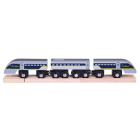 Bigjigs Rail Fast Eurostar E320 + 3 koľaje