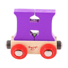 Bigjigs Rail Wagon Drevená vláčiková dráha - písmeno H