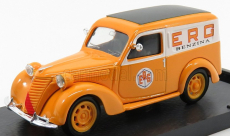 Brumm Fiat 1100 Van Furgone Erg 1950 1:43 oranžová biela