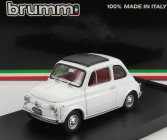 Brumm Fiat 500f Tetto Chiuso - uzavretý 1965 1:43 Bianco