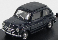 Brumm Fiat 600d Trasformabile Chiusa 1960 1:43 Blue Scuro 456