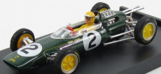 Brumm Lotus F1 25 N 2 Belgium Gp 1963 T.taylor - S pilotom - obrázok 1:43 Zelená