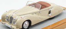 Chrómy Talbot Lago T26 Cabriolet Grand Sport Saoutchik 1950 1:43 Béžová