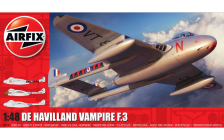 Classic Kit lietadlo A06107 - de Havilland Vampire F.3 (1:48)