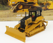 Dm-models Caterpillar Catd5 Lgp Vpat Dozer Ruspa Cingolata - škrabací traktor 1:50 žltá čierna