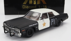 Dodge Monaco Bluesmobile 1974 - Look-a-like 1:18 Black White