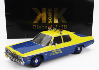 Dodge Monaco New York State Police 1974 v mierke 1:18 žlto-modrá