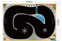 Driftovacia dráha Turbo Racing (630x900 mm)