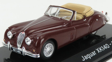 Edícia Jaguar Xk140 Cabriolet 1954 - Con Vetrina - S vitrínou 1:43 Bordeaux