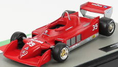 Edicola Alfa romeo F1 177 N 35 Sezóna 1979 Bruno Giacomelli 1:43 Červená biela