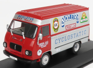 Edicola Avia 2500 Fase Ii Van - Bicicletas Gac Cyclostatic 1975 1:43 Red Silver