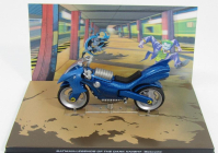 Edicola Batman Batcycle - Legend Of The Dark Knight 1:18 Blue Met