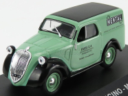 Edicola Fiat 500a Furgoncino Van Mental 1953 1:43 svetlozelená čierna