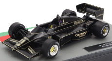 Edicola Lotus F1 97t Renault Turbo Team Lotus N 11 Sezóna 1985 Elio De Angelis 1:43 Čierne zlato