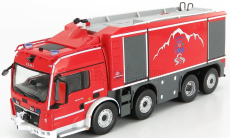 Edicola MAN Special Bai Tgs Tanker Truck Taliansko Francúzsko 2013 1:43 Red Silver