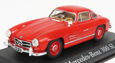 Edicola Mercedes Benz 300sl Coupe 1954 - Con Vetrina - S vitrínou 1:43 červená