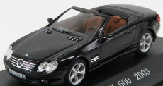 Edicola Mercedes Benz Sl-class 600sl R230 2003 1:43 čierna