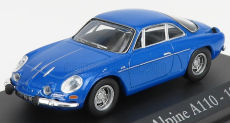 Edicola Renault Alpine A110 1969 - Strieborné kolesá - Con Vetrina - S vitrínou 1:43 Blue Met