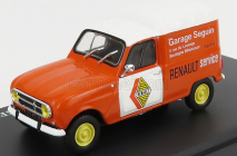 Edicola Renault R4 Van Fourgonette Garage Seguin Renault Service 1952 1:43 Oranžová biela