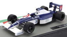 Edicola Tyrrell F18 Ford N 3 Sezóna 1990 Satoru Nakajima 1:43 Modrá biela