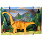 EscapeWelt 3D drevené puzzle Brontosaurus