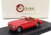 Esval model Cisitalia 202 Sc Stabilimenti Farina Cabriolet Open 1947 1:43 Červená