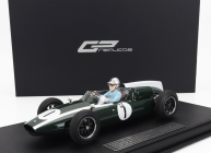 Gp-repliky Cooper F1 T53 N 1 Pole Position Winner British Silverstone Gp World Champion (with Pilot Figure) 1960 Jack Brabham 1:18 Green