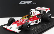 Gp-repliky Mclaren F1 M23 Ford Texaco N 5 Víťaz belgických pretekov Emerson Fittipaldi 1974 Majster sveta 1:18 Červená biela