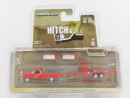 Greenlight Chevrolet C-10 Pick-up s prívesom Stp 1968 1:64 červený